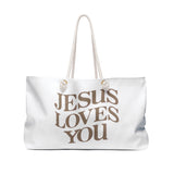 JESUS LOVES YOU - Weekender Bag