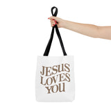 JESUS LOVES YOU - AOP Tote Bag