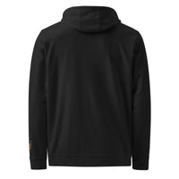 By His Stripes - adidas fleece hoodie