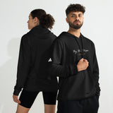 By His Stripes - adidas fleece hoodie