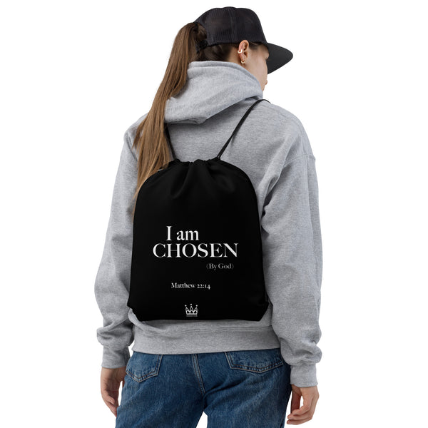 I am Chosen - Drawstring bag