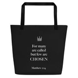 I am CHOSEN - All-Over Print Large Tote Bag