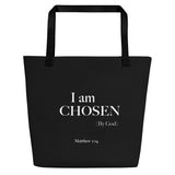I am CHOSEN - All-Over Print Large Tote Bag
