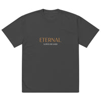 ETERNAL Love Of God - Oversized faded t-shirt