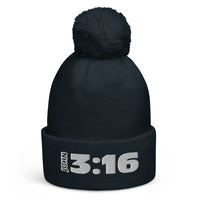 JOHN 3:16 - Pom pom beanie