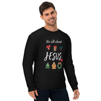 It's all about JESUS - Unisex eco sweatshirt