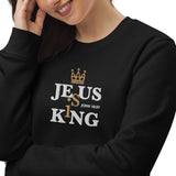 JESUS is KING - Unisex eco sweatshirt