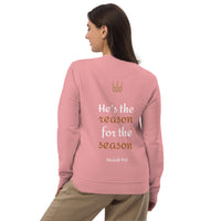 Its all about JESUS - Unisex eco sweatshirt