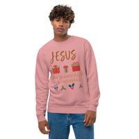 JESUS is the greatest gift to mankind- Unisex eco sweatshirt