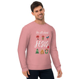 It's all about JESUS - Unisex eco sweatshirt