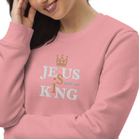 JESUS is KING - Unisex eco sweatshirt