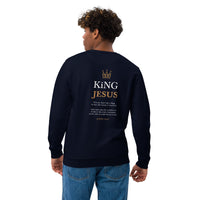 JESUS is KING - Unisex eco sweatshirt