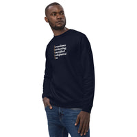 Jerusalems Everlasting Sanctified Undisputed Son - Unisex eco sweatshirt