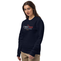 Merry CHRISTmas - Unisex eco sweatshirt