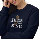 JESUS is KING - Unisex eco sweatshirt