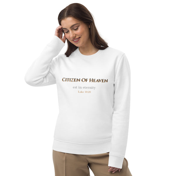 Citizen of Heaven - Unisex eco sweatshirt