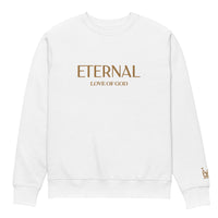 ETERNAL LOVE OF GOD - Unisex eco sweatshirt