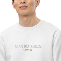 MAN LIKE CHRIST - Unisex eco sweatshirt