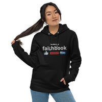 The Bible is my Faithbook Unisex essential eco hoodie