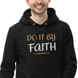 Do It By Faith - Unisex essential eco hoodie