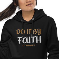 Do It By Faith - Unisex essential eco hoodie