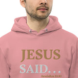 JESUS SAID. . . I'LL BE BACK - Unisex essential eco hoodie