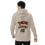 JESUS LOVES ME - Unisex essential eco hoodie