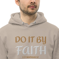 Do It By Faith - Unisex essential eco hoodie