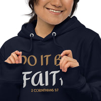 Do It By Faith - Unisex essential eco hoodie
