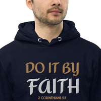 Do It By Faith - Unisex essential eco hoodie