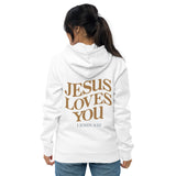 JESUS LOVES YOU - Unisex essential eco hoodie