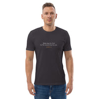 Make Time For God He Created Time for You - Unisex organic cotton t-shirt