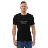 A week without prayer makes one weak - Unisex organic cotton t-shirt