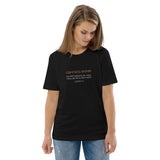 Defined by greatness within not by the colour of my skin -Unisex organic cotton t-shirt