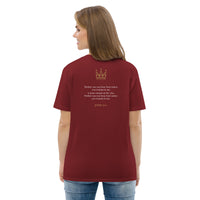 Rooted in CHRIST - Unisex organic cotton t-shirt