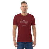 I am CHOSEN (By God) Unisex organic cotton t-shirt