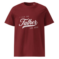 I And The Father Are One - Unisex organic cotton t-shirt
