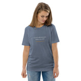 A week without prayer makes one weak - Unisex organic cotton t-shirt