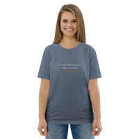 A week without prayer makes one weak - Unisex organic cotton t-shirt