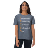 Jerusalems Everlasting Sanctified Undisputed Son -  Unisex organic cotton t-shirt