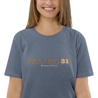 Proverbs 31 - Unisex organic cotton t-shirt