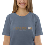 Proverbs 31 - Unisex organic cotton t-shirt