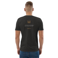 Defined by greatness within not by the colour of my skin -Unisex organic cotton t-shirt