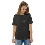 A week without prayer makes one weak - Unisex organic cotton t-shirt