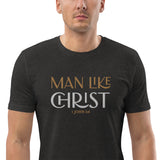 MAN LIKE CHRIST - Unisex organic cotton t-shirt