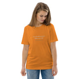 A week without prayer makes one weak - Unisex organic cotton t-shirt