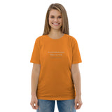 A week without prayer makes one weak - Unisex organic cotton t-shirt