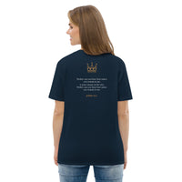 Rooted in CHRIST - Unisex organic cotton t-shirt