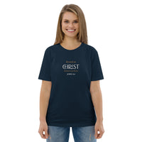 Rooted in CHRIST - Unisex organic cotton t-shirt