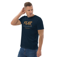 Fear - Unisex organic cotton t-shirt